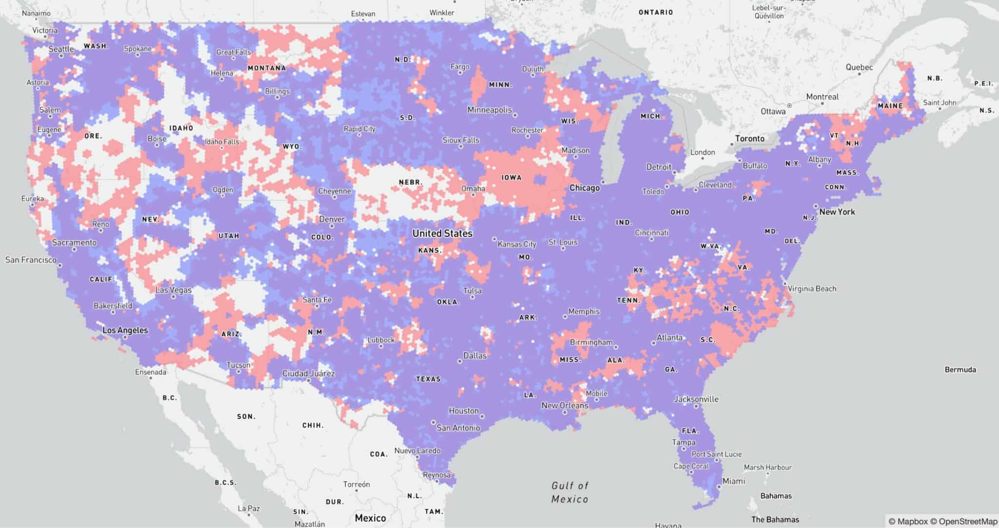 TMobile vs AT&T Coverage Map Which Network Is Best?