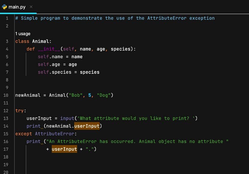 Exception Handling in Python. Python Exception Handling in 5