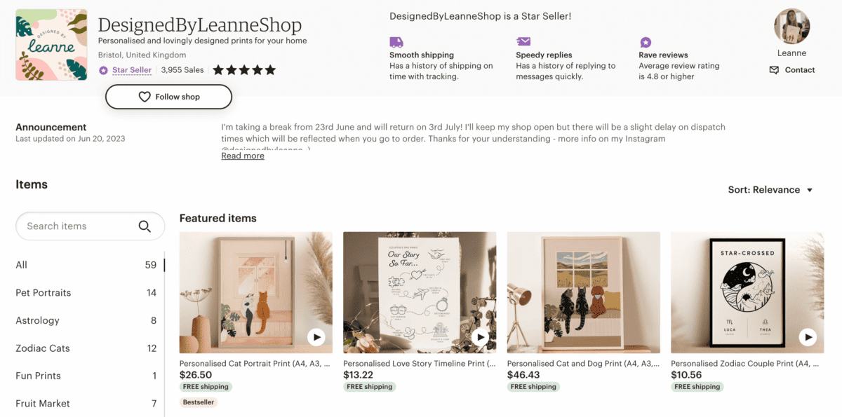 How to Sell Art on Etsy in 5 Steps (with Photos)
