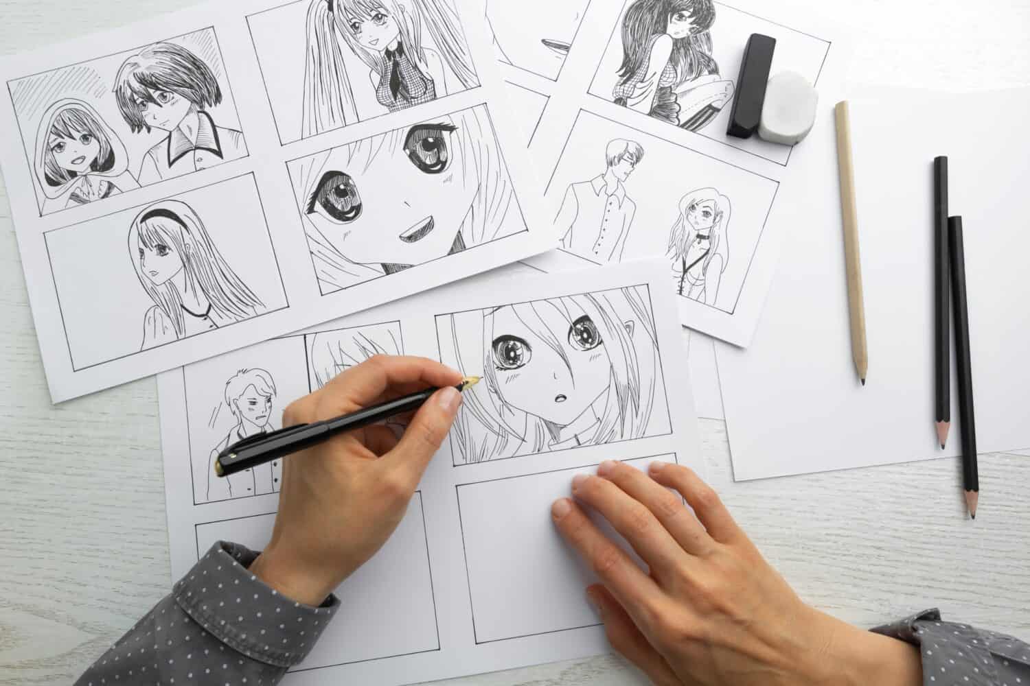 How to Draw Anime or Manga Faces 15 Steps with Pictures