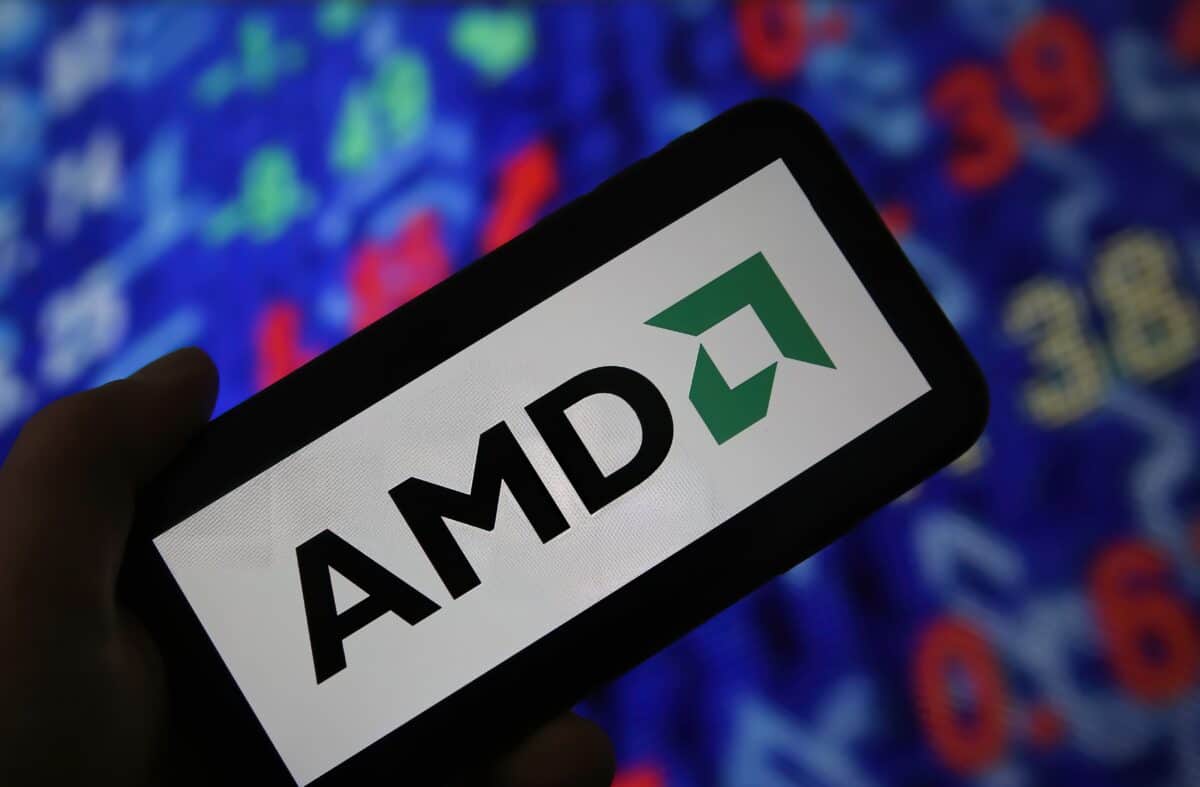 AMD mobile app stock market investing