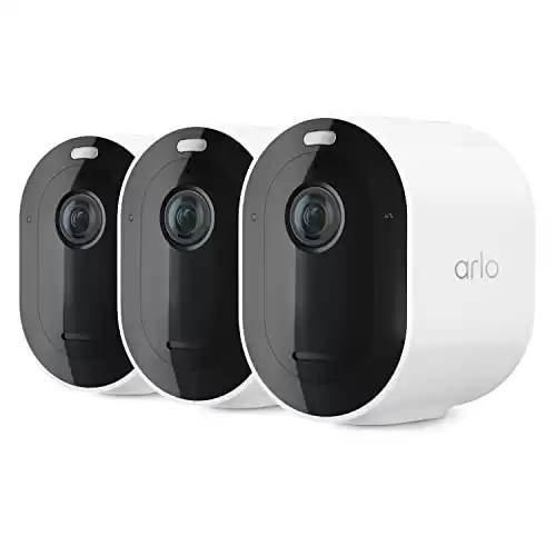 Arlo Pro 4 Spotlight Camera - 3 Pack