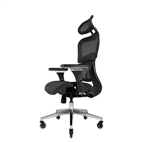 Realspace Radano Mesh High Back Executive Office Chair Black BIFMA