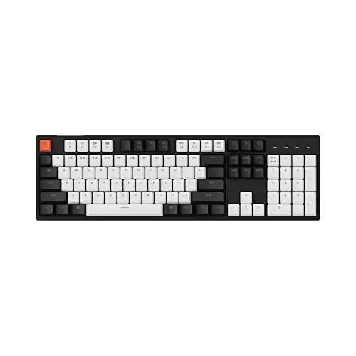 Ranked N60 Nova 60% Form Factor | Hot Swappable Mechanical Gaming Keyboard  | 61 Keys Multi Color RGB LED Backlit for PC/Mac Gamer (White, Gateron