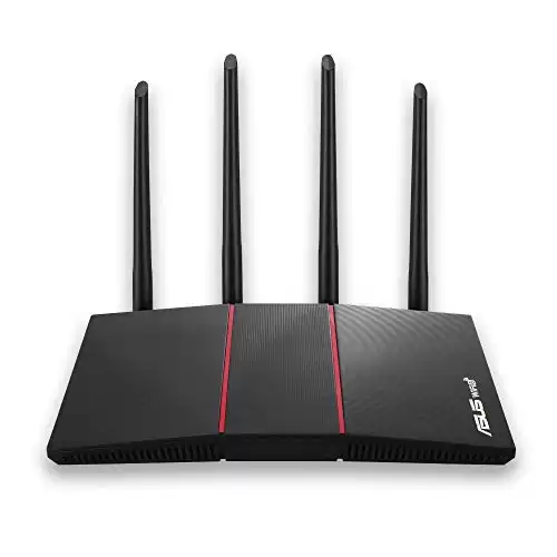 ASUS RT-AX55 Dual Band Wi-Fi 6 Extendable Router