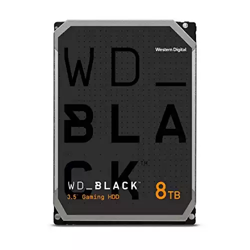 Western Digital 8TB WD Black Performance Internal Hard Drive HDD