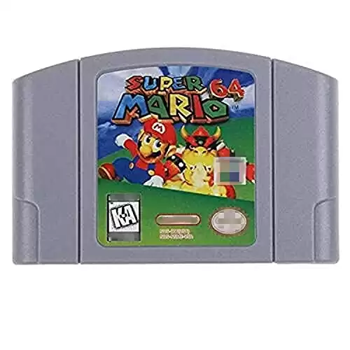 Super Mario 64 Game Cartridge for N64 Console (US Version)