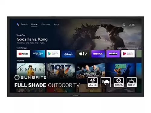 SunBrite Veranda 3 Series 65-inch Full Shade Smart Outdoor TV (2022)