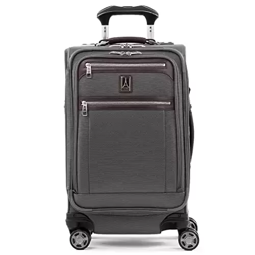 Travelpro Platinum Elite Softside Expandable Carry on Luggage