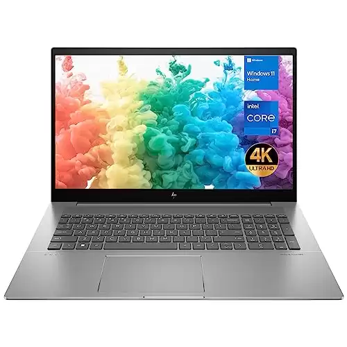 HP Envy Laptop, 17.3" 4K UHD Display