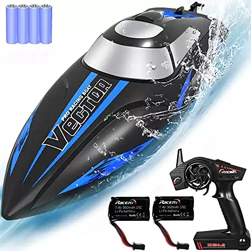 YEZI Remote Control Boat for Pools & Lakes