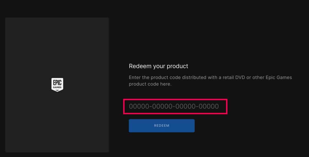 How to Redeem code from Epic Games