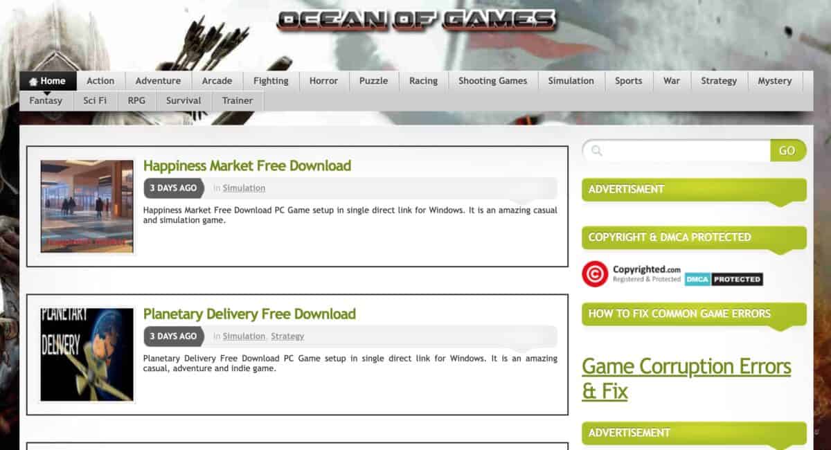 Top 10 Best Free PC Game Download Websites 