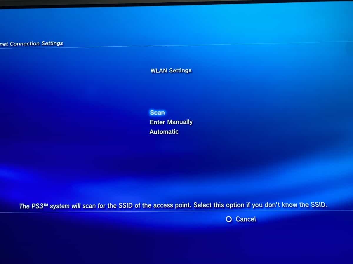 how to connect to wi-fi on ps3
