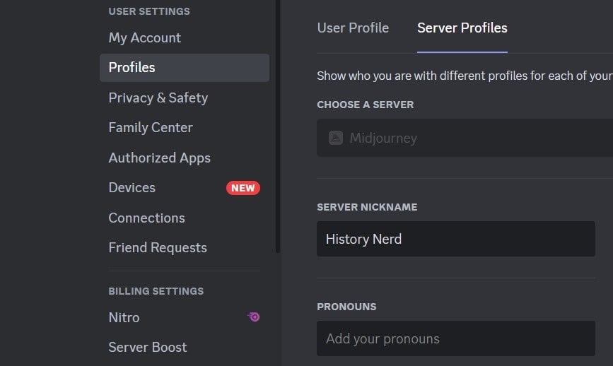 How to change your nickname on Discord