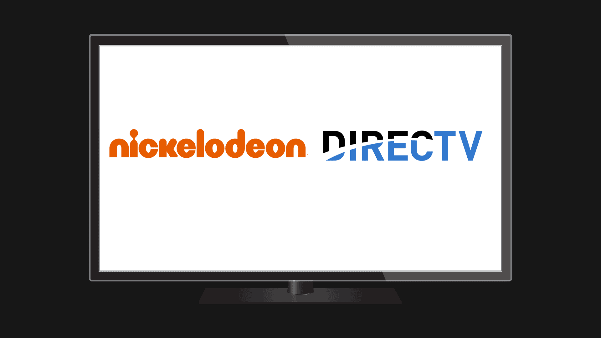 Nickelodeon logo next to DirecTV logo.