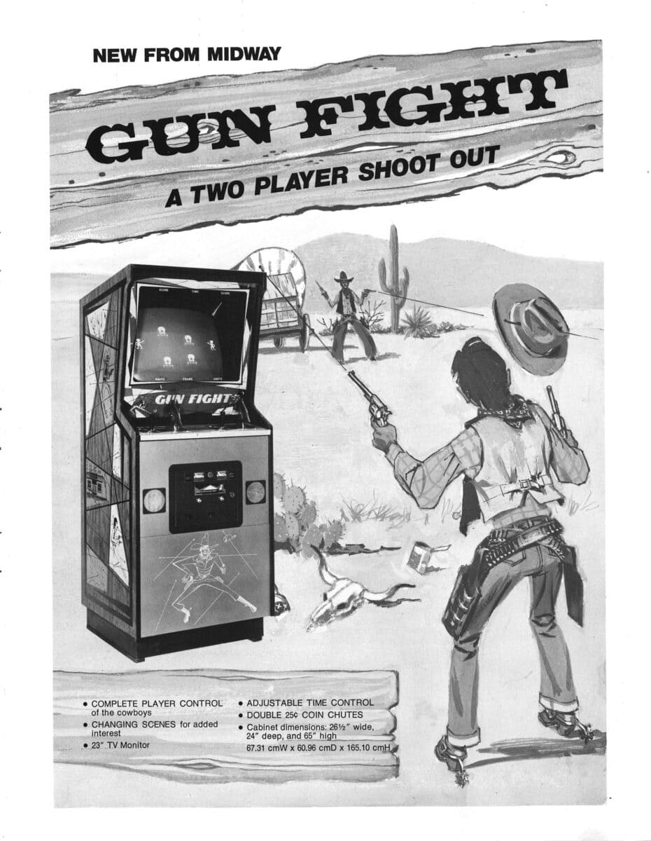 Oldest Arcade Games Gun Fight