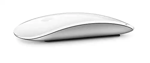 Apple Magic Mouse (Wireless, Rechargable) – White Multi-Touch Surface
