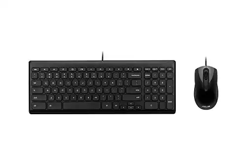 ASUS Chrome OS USB Keyboard and Optical Mouse Combo