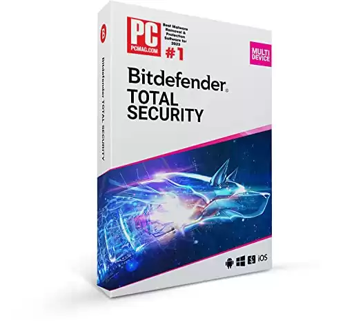 Bitdefender Total Security 2023 – Complete Antivirus and Internet Security Suite