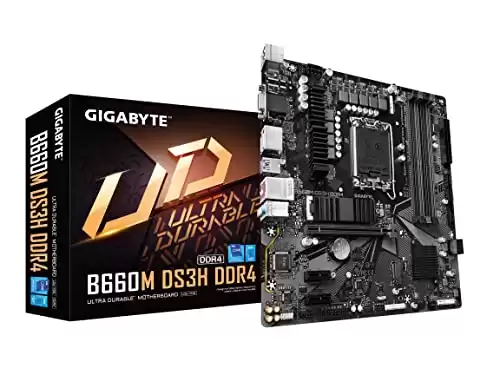 GIGABYTE B660M DS3H DDR4