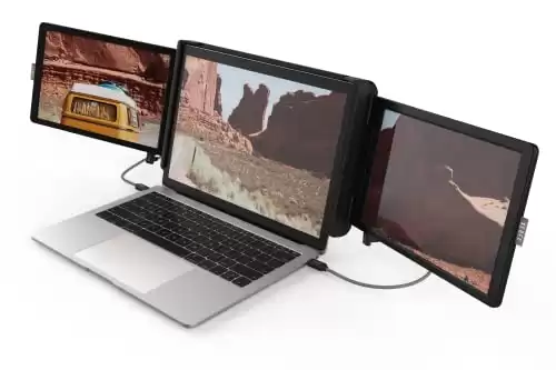 Xebec Tri-Screen 2 | Attachable Laptop Monitor Workstation