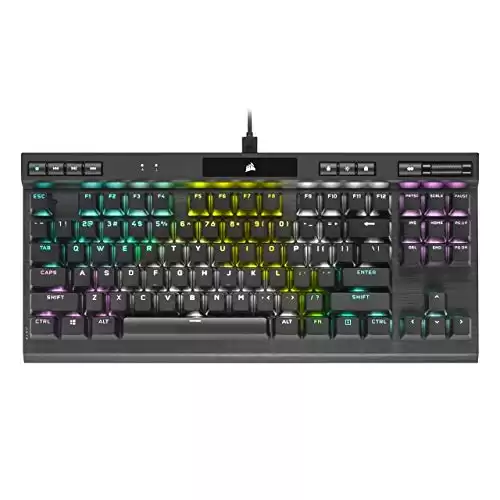 CORSAIR K70 RGB TKL CHAMPION SERIES Tenkeyless Mechanical Gaming Keyboard