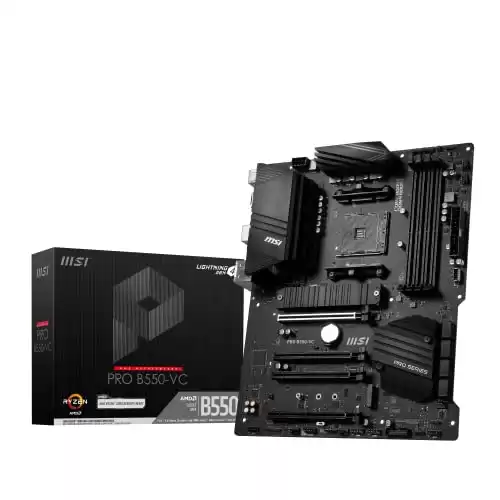 MSI PRO B550-VC ProSeries Motherboard