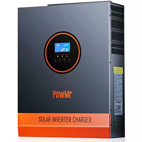 3000W Solar Inverter Charger 24V to 120V Pure Sine Wave Power Inverter