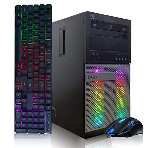 Dell Gaming PC Desktop Computer (Renewed)