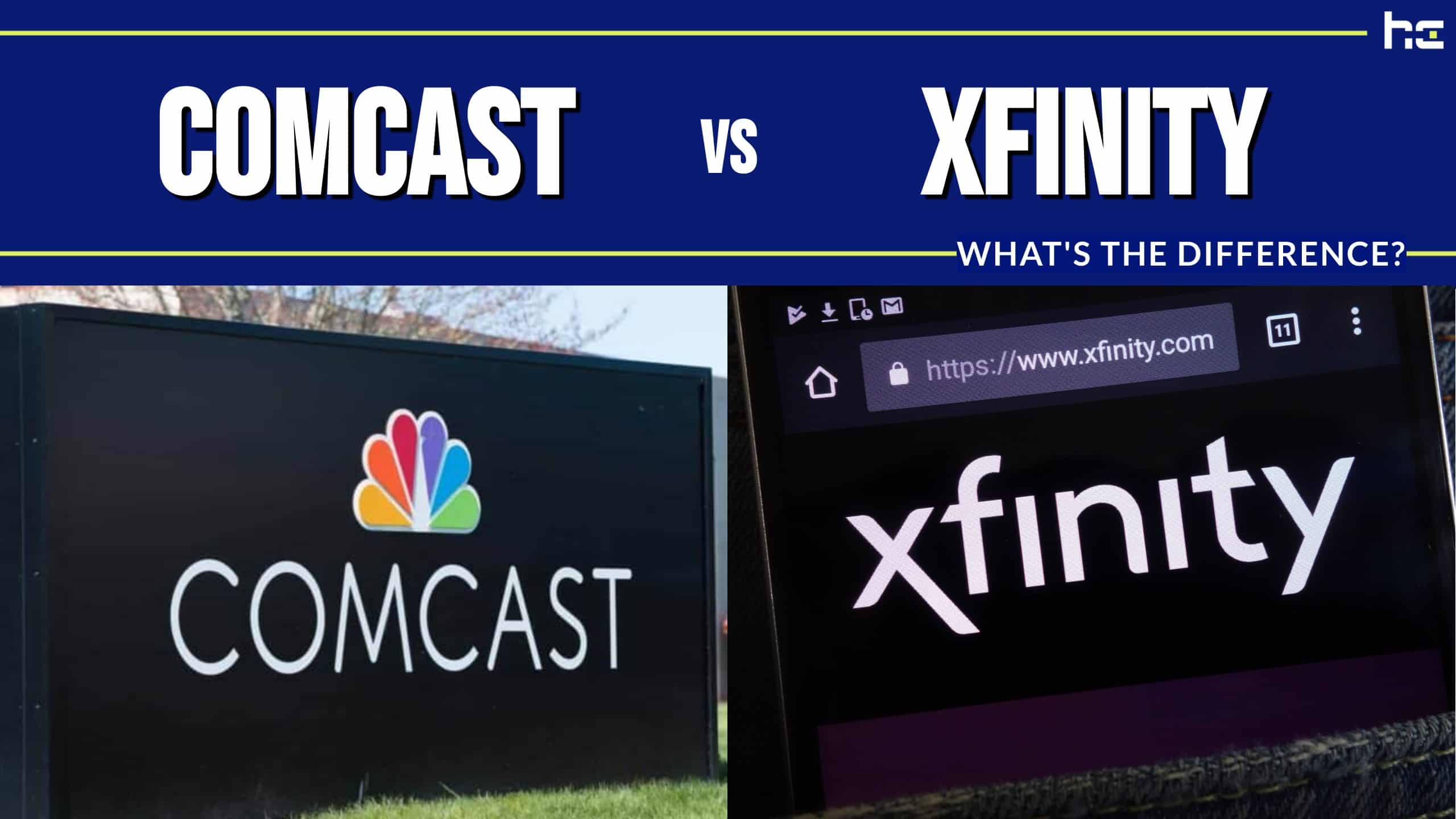 featured image for Comcast vs Xfinity