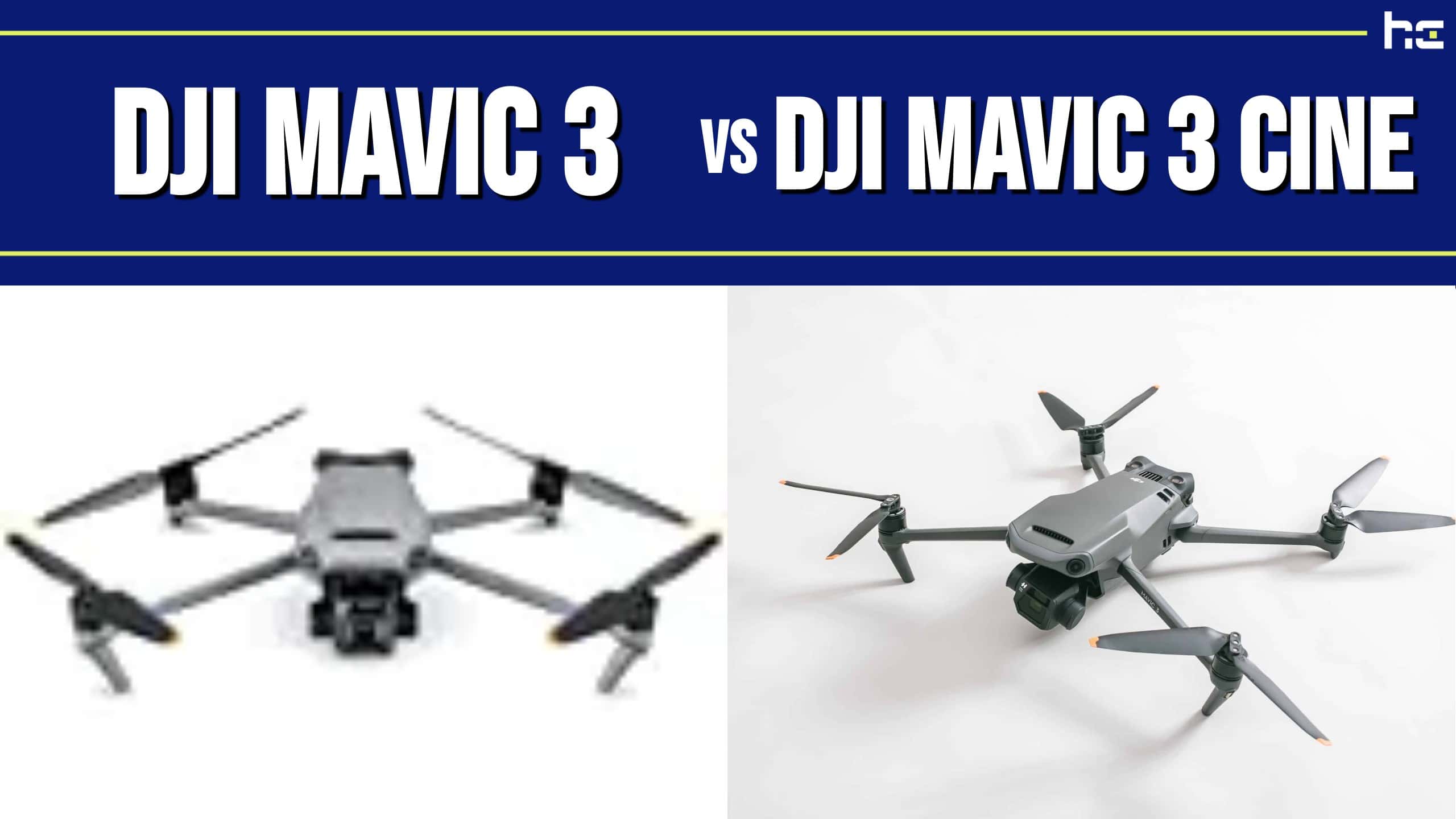 featured image for DJI Mavic 3 vs DJI Mavic 3 Cine