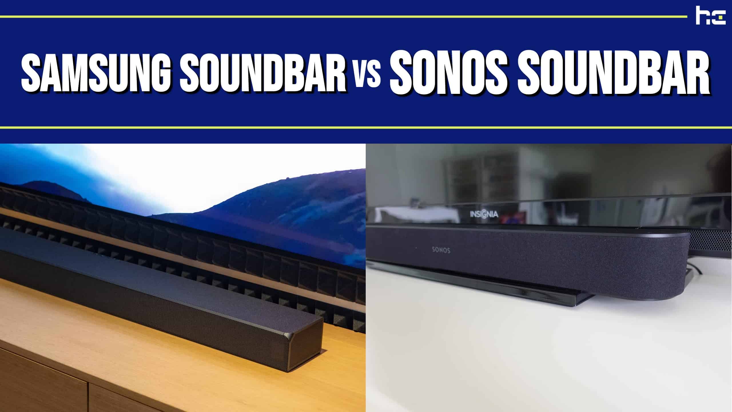 featured image for Samsung soundbar vs Sonos soundbar