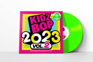 Kidz Bop 2023 Vol. 2 on vinyl.