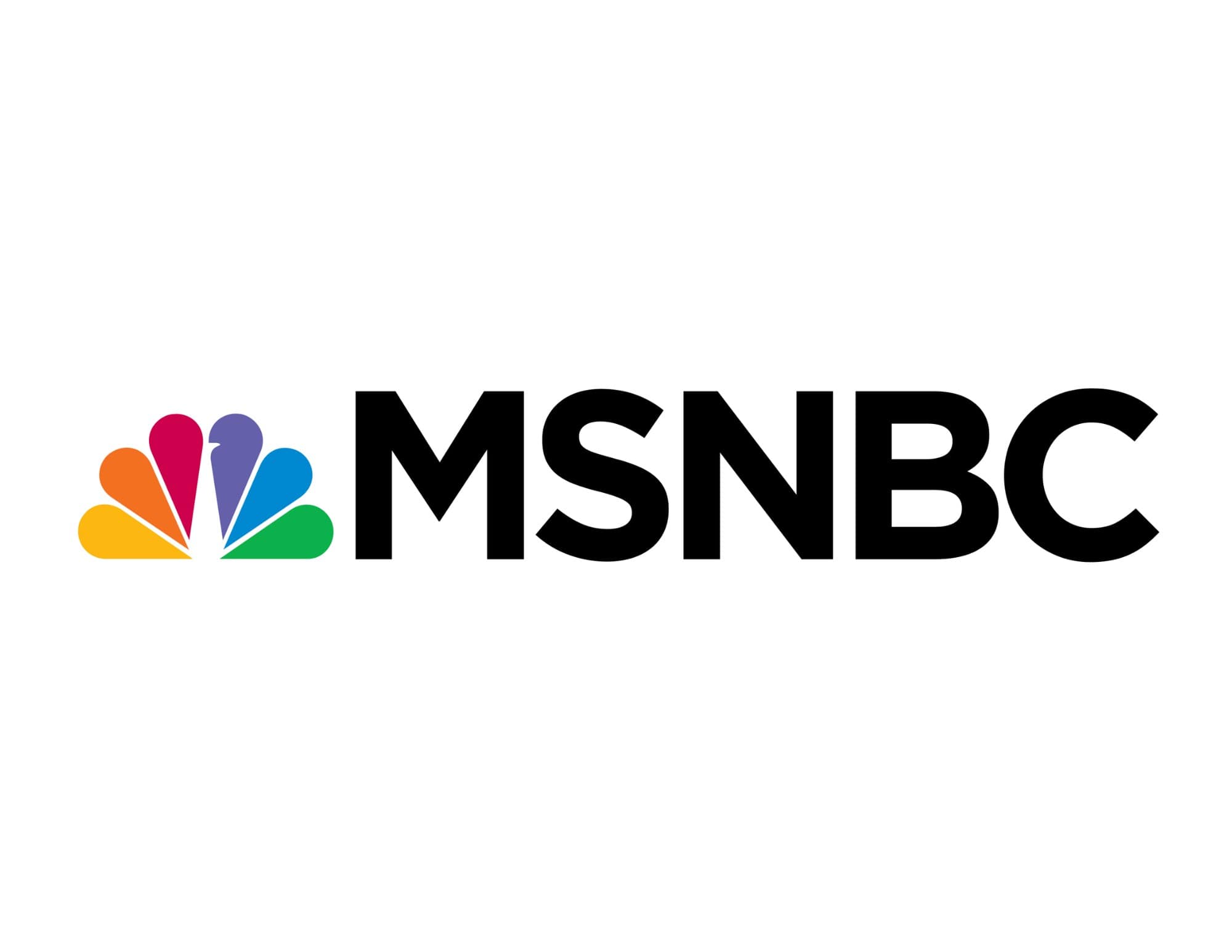 MSNBC logo.