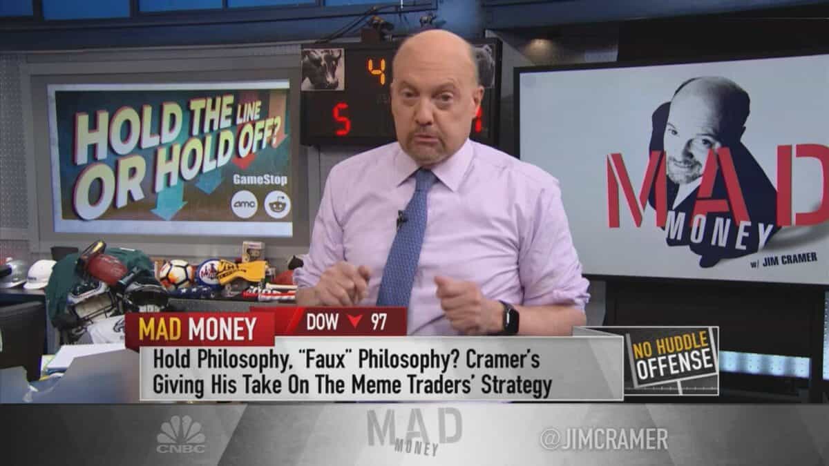 Still from Mad Money on CNBC.