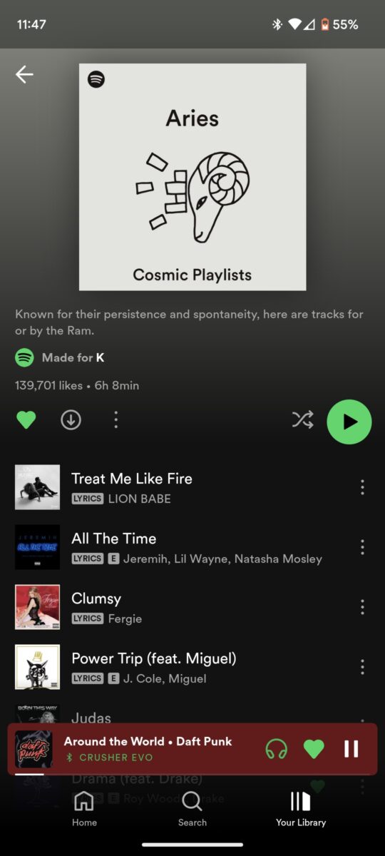 Share A Spotify Playlist