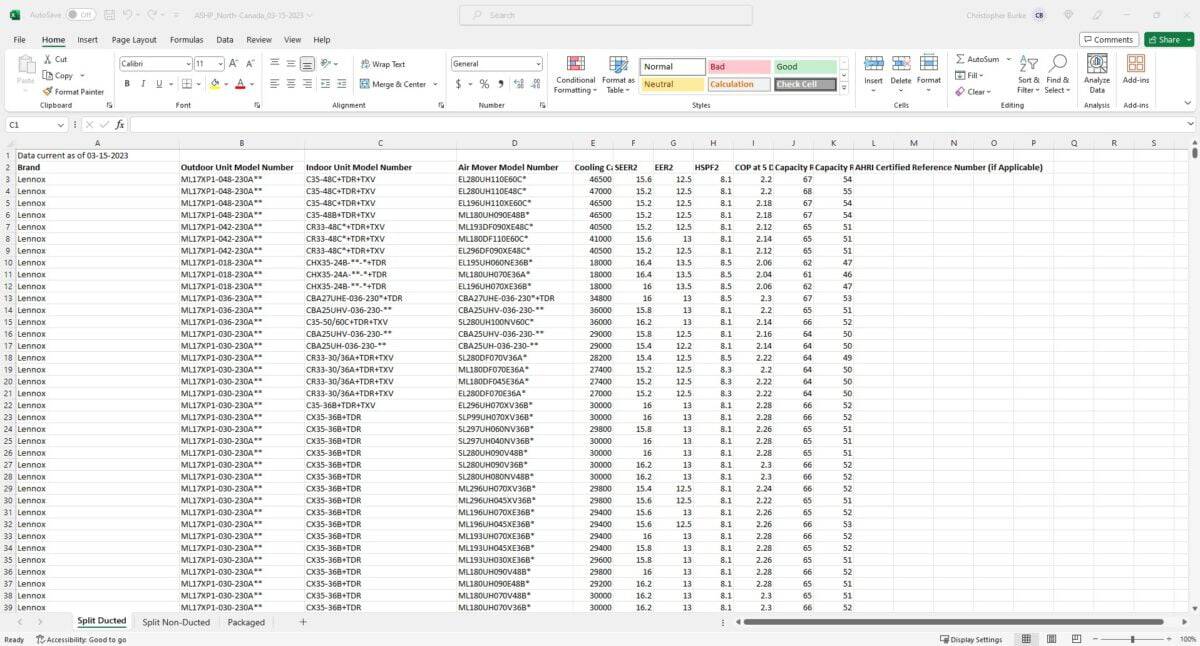 Unhide columns in Excel