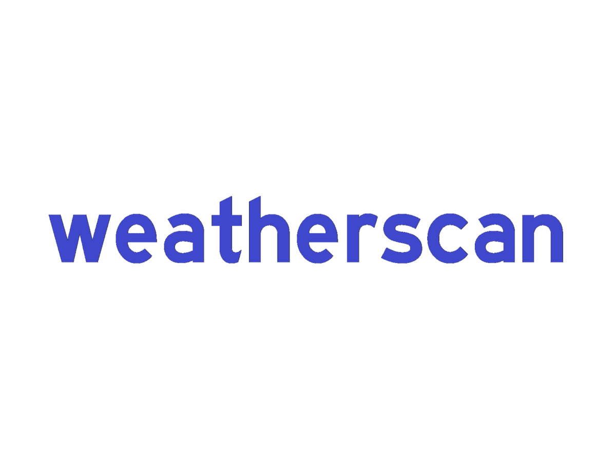 Weatherscan logo.