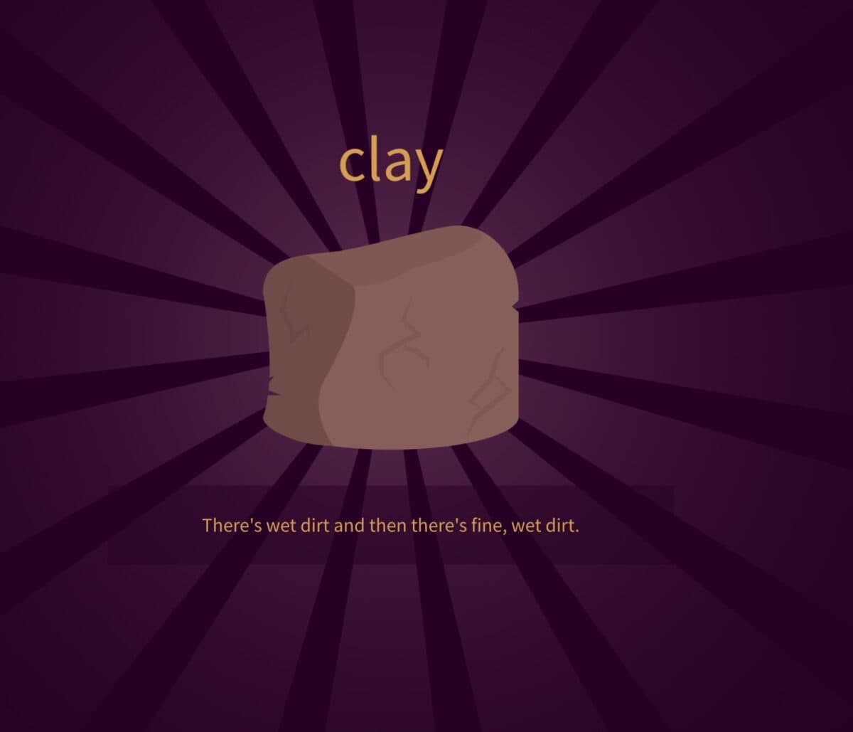 Clay in Little Alchemy 2.