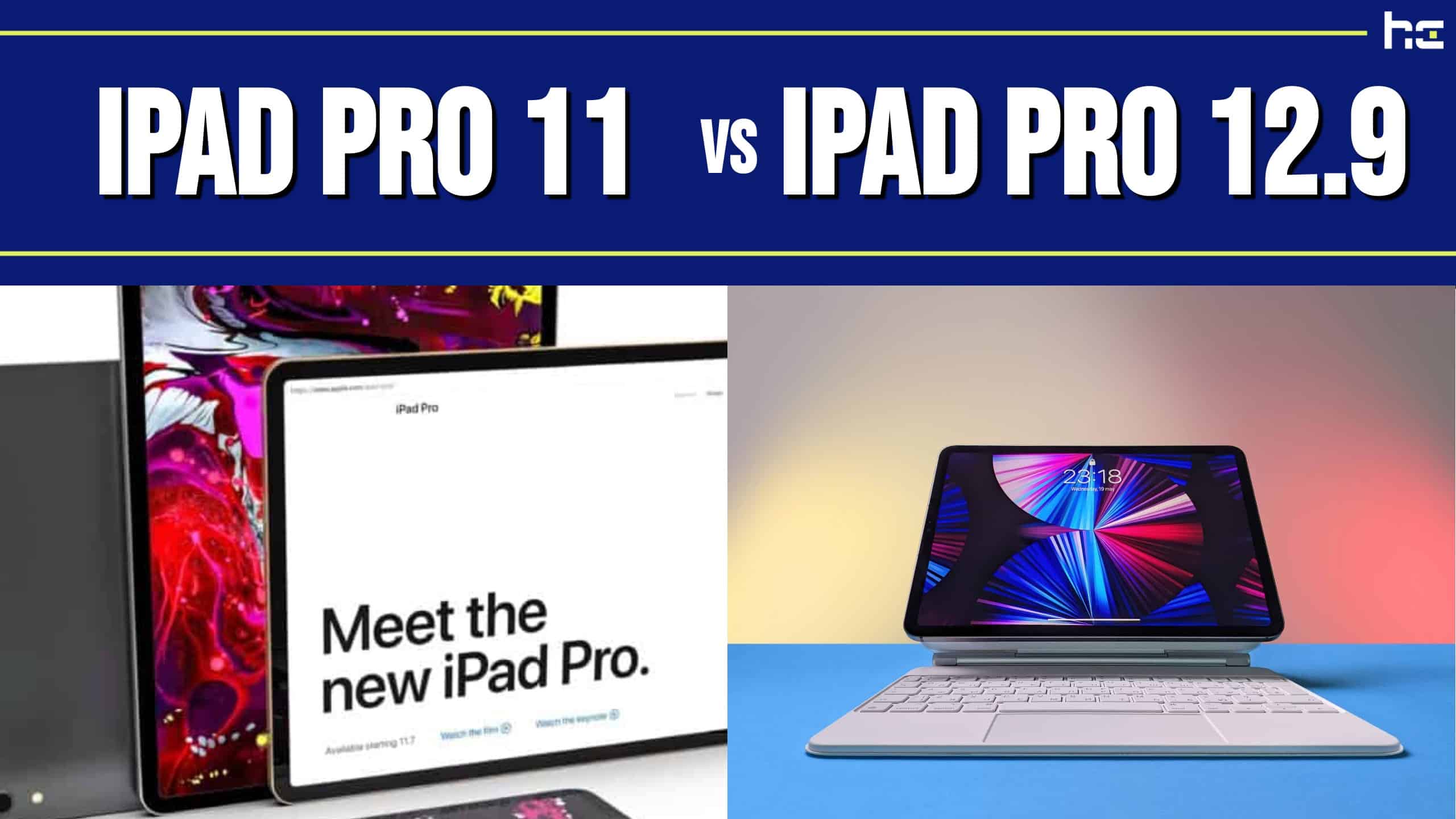 featured image for iPad Pro 11 vs iPad Pro 12.9
