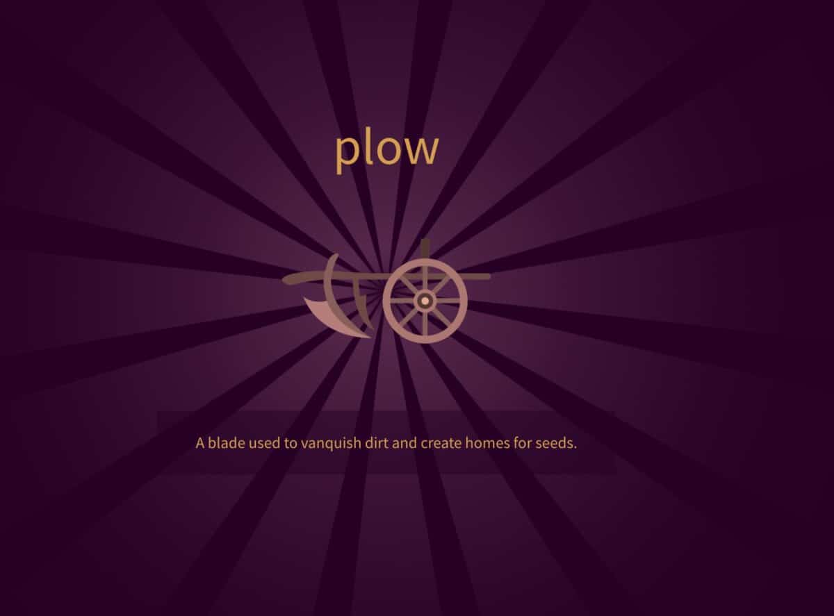 Plow in Little Alchemy 2.