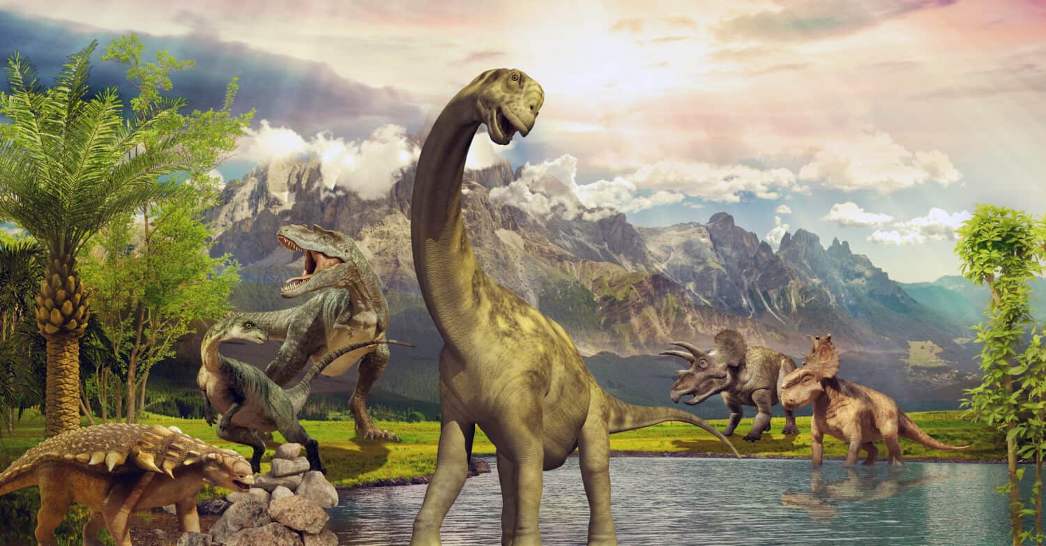 Experience a gripping new narrative and remarkable dinosaurs with