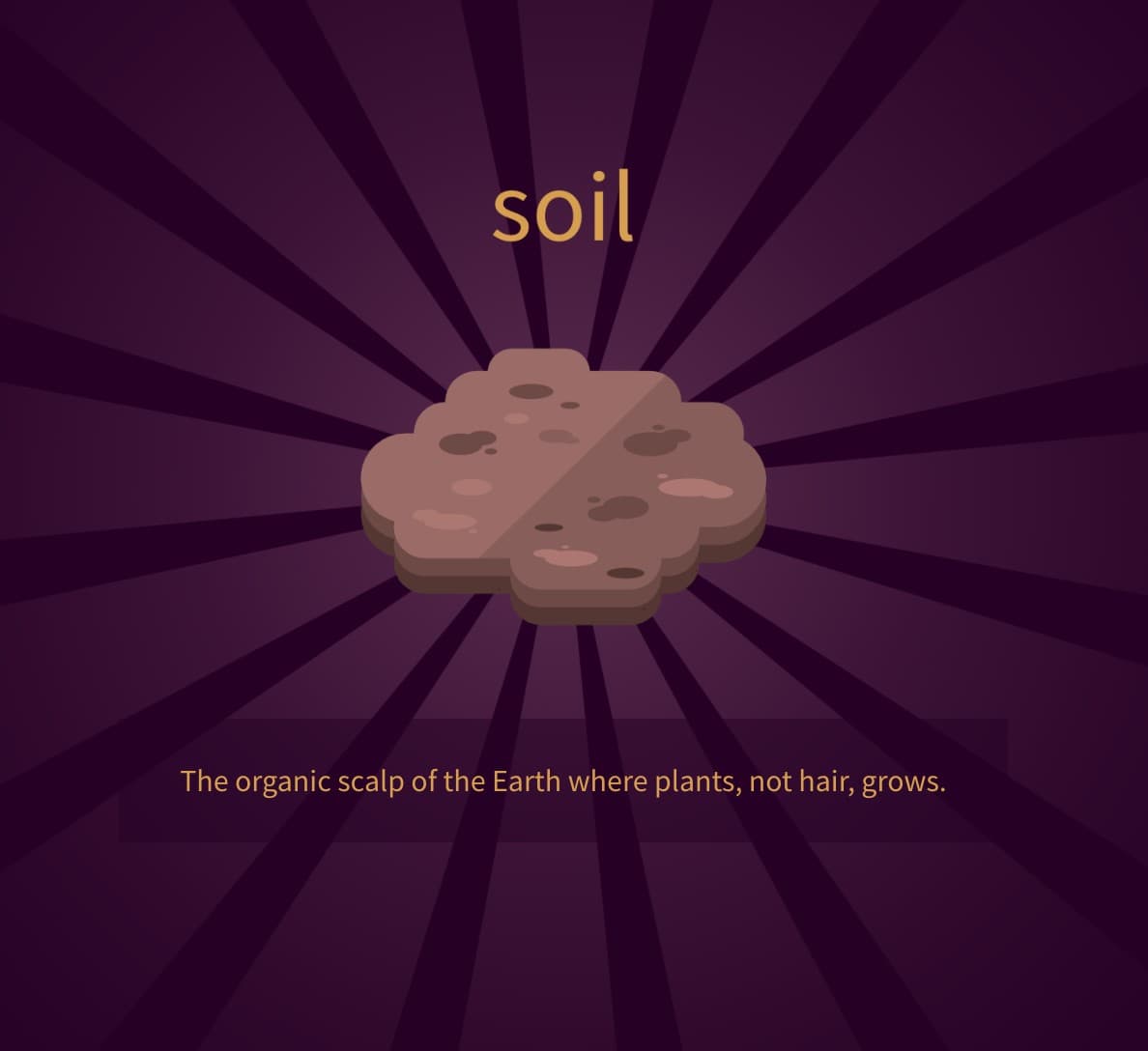 Soil in Little Alchemy 2.