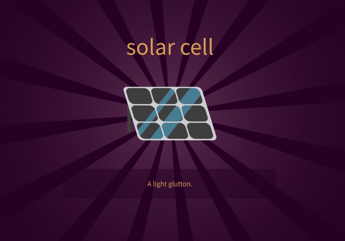 Solar Cell in Little Alchemy 2.