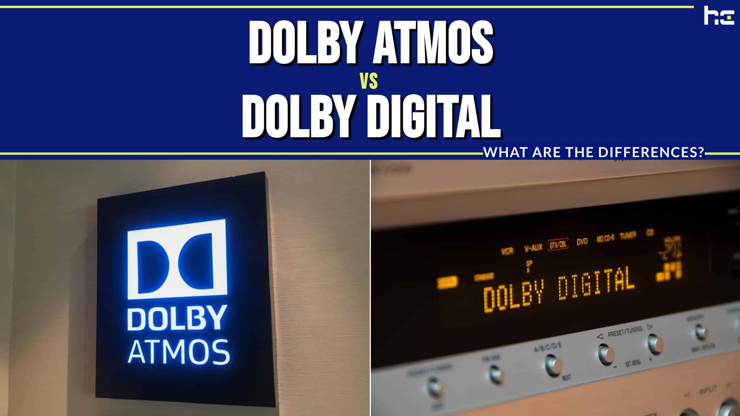 Dolby Atmos vs Dolby Digital