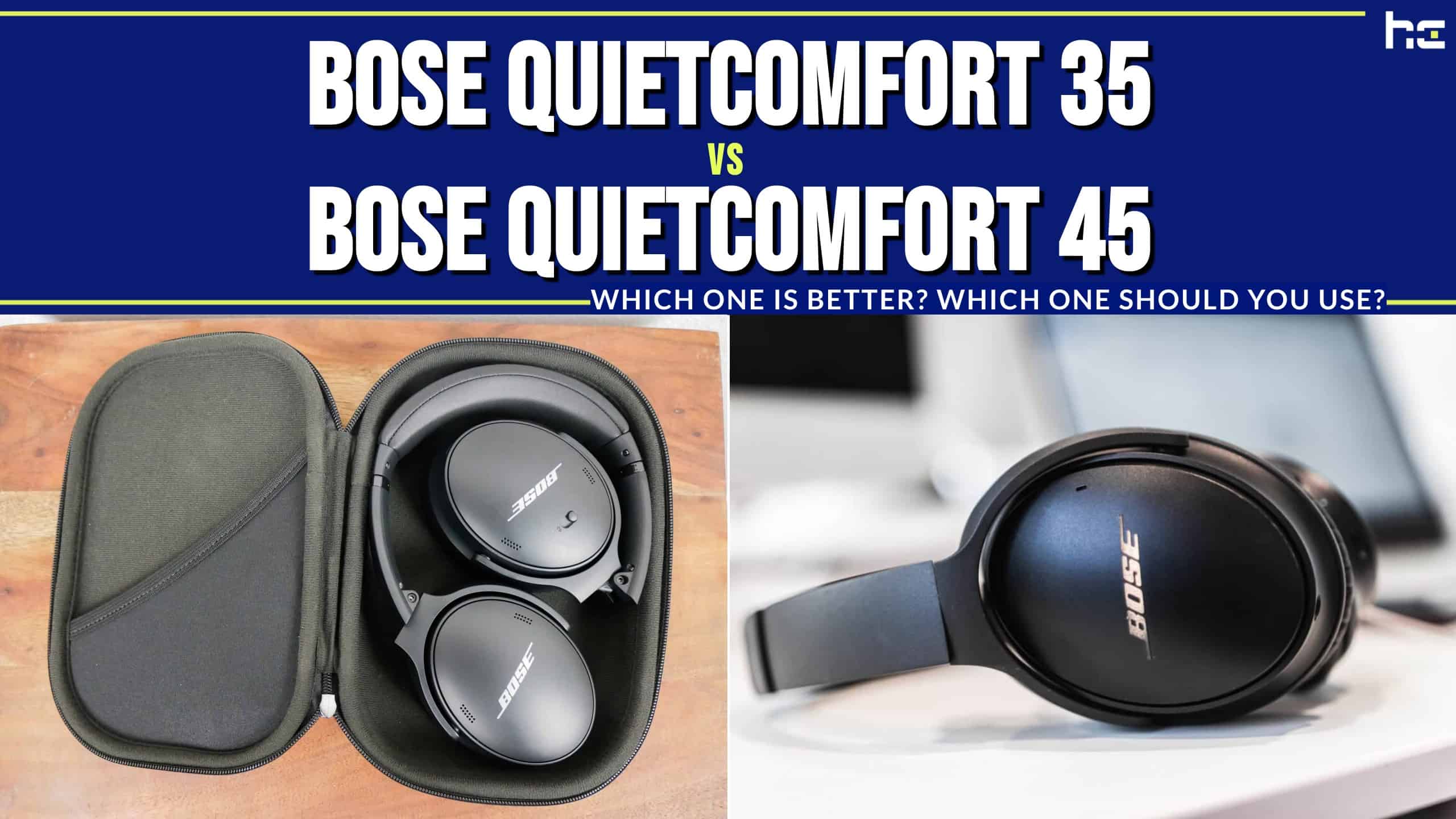 Bose QuietComfort 35 vs. Bose QuietComfort 45: What's The Real Difference?  - History-Computer