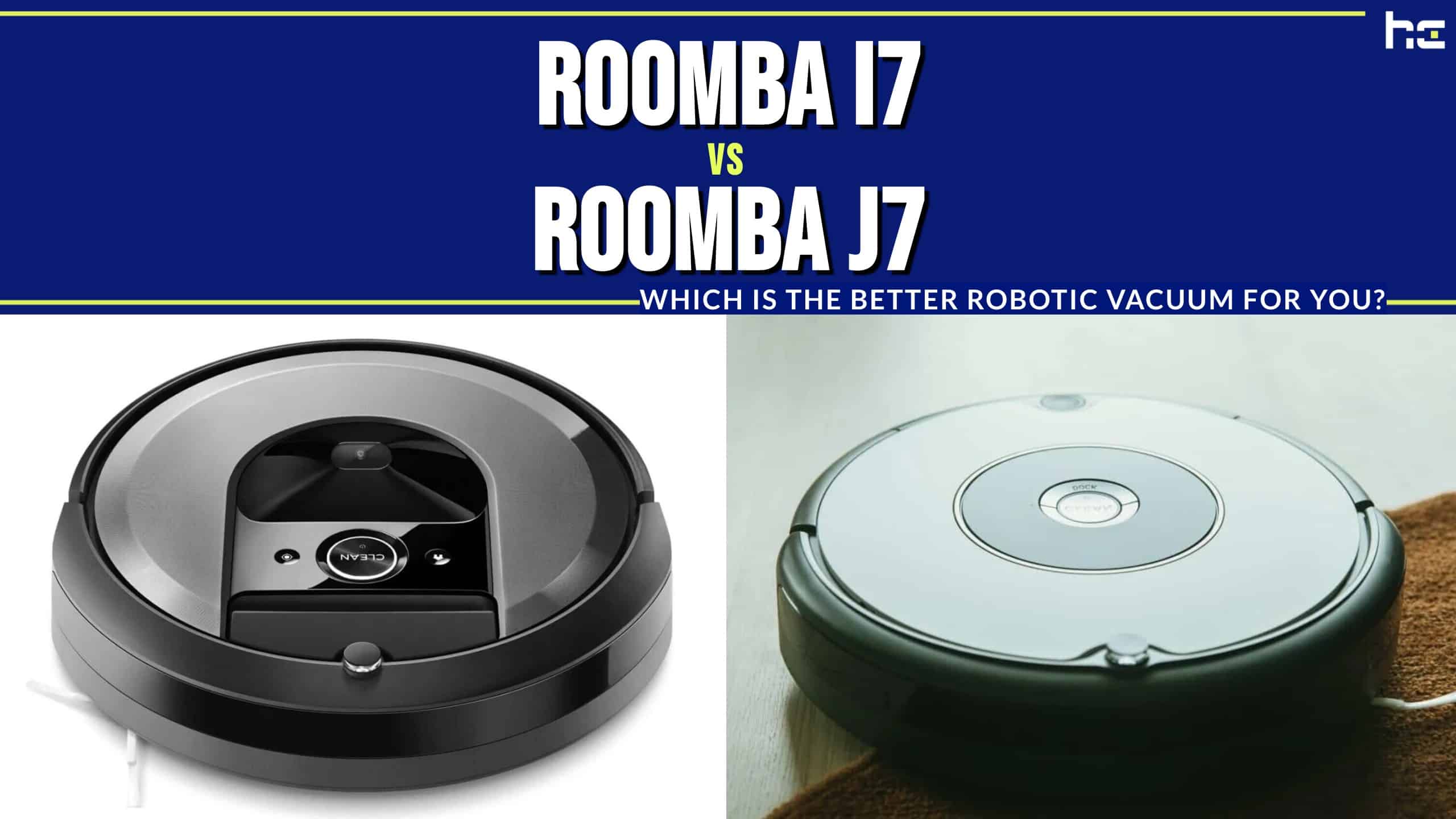 iRobot Roomba J7+ vs Roomba i4+: Spec & Feature Comparison