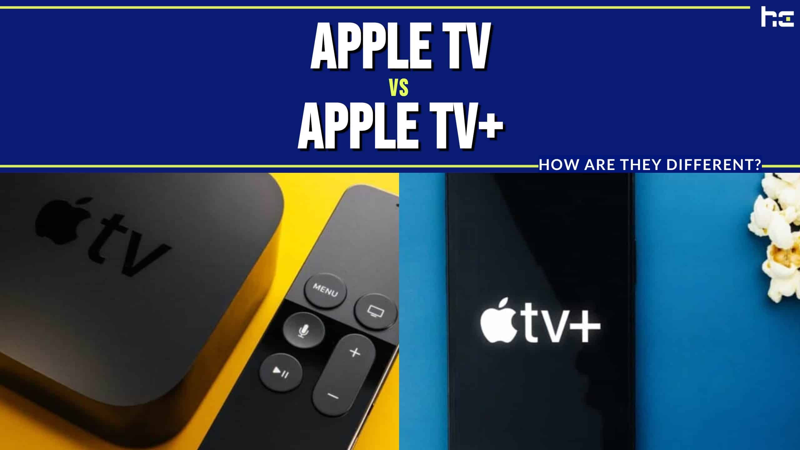 apple tv vs apple tv+
