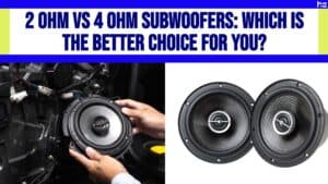 2 Ohm vs 4 Ohm Subwoofers: Which Is the Better Choice for You? infographic